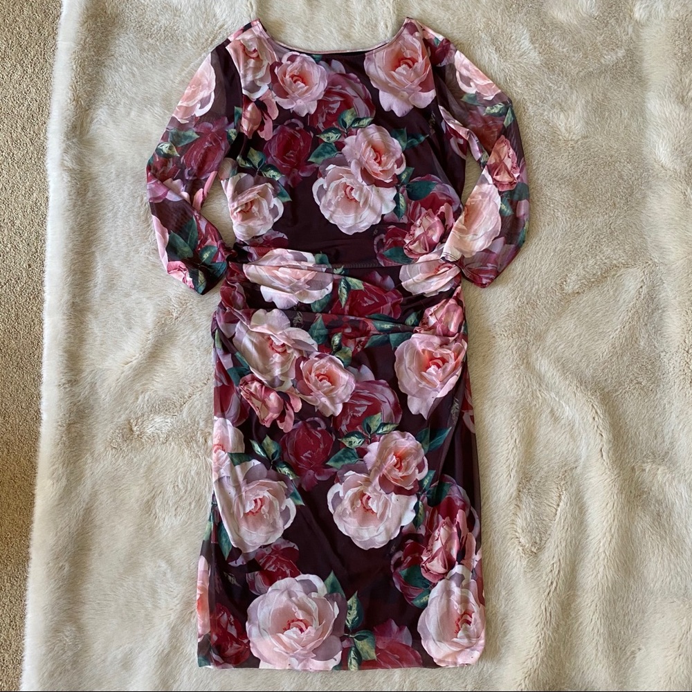 Ignite Evenings Formal Floral Dress